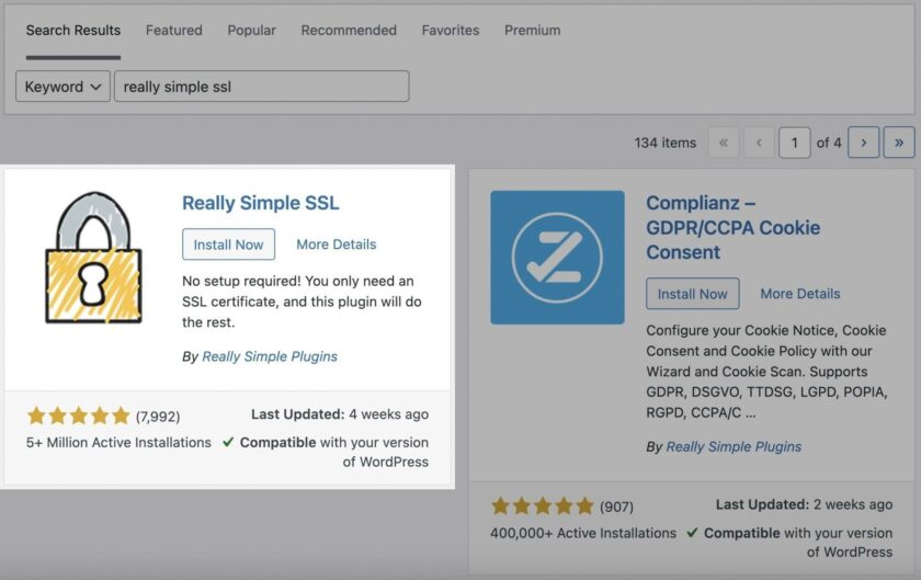 ReallySimpleSSLplugininstallation ReallySimpleSSLplugininstallation