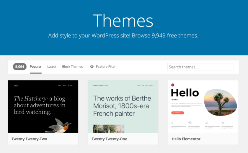 WordPressThemesLibrary WordPressThemesLibrary